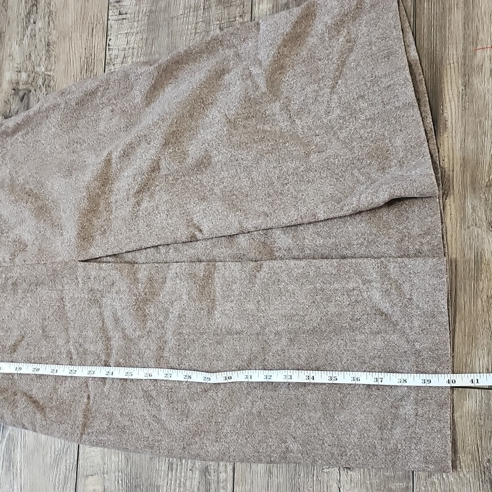 Free People Fall Winter Gray Wool Dress Size 5 V Neck - Picture 5 of 11